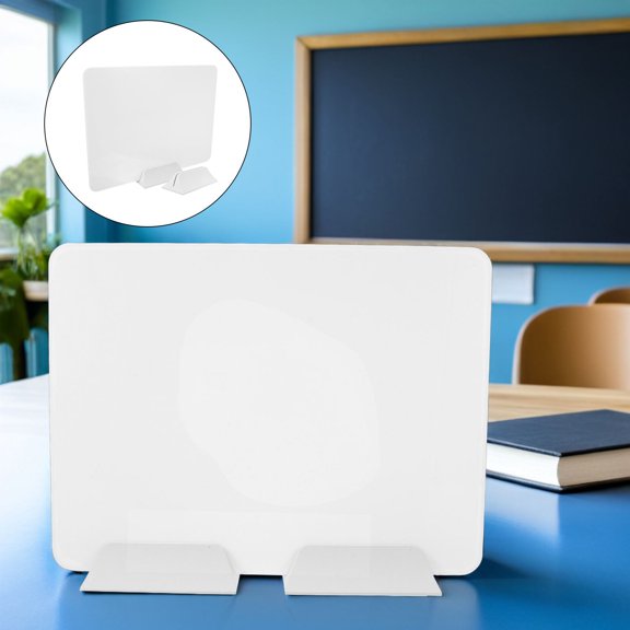 YUNLIGHTS Office Desktop Privacy Panel with Acrylic Material for Quiet Workspaces