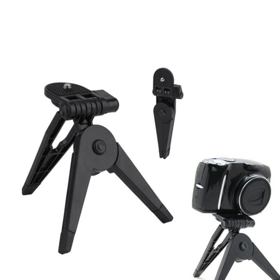 YUNLIGHTS Portable Black Tripod Stand for Camera with Weather Resistant Aluminum and ABS Build
