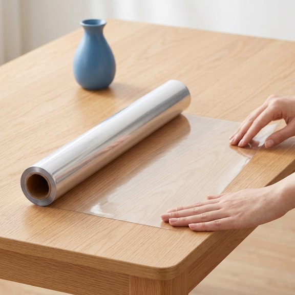 YUNLIGHTS Removable Transparent Wall Protective Film with Oil Proof and Scratch Resistant Features