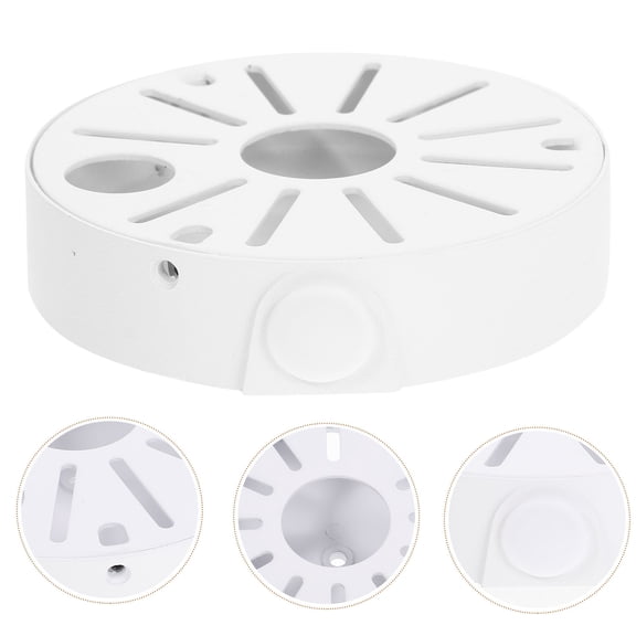 YUNLIGHTS Junction Box Cctv Camera Mount Heavy Duty Aluminum with Cable Storage for Home Use