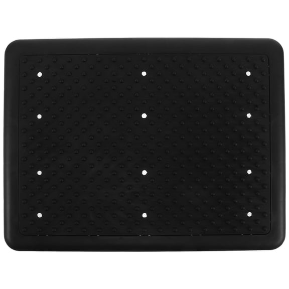 YUNLIGHTS Standing Step Stool Black with Nonskid Surface Lightweight Foldable for Daily Home and Car Use