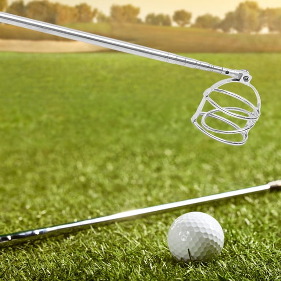 YUNLIGHTS Adjustable Telescopic Golf Picker with Lightweight Stainless Steel Shaft and Extendable Length for Easy Retrieval