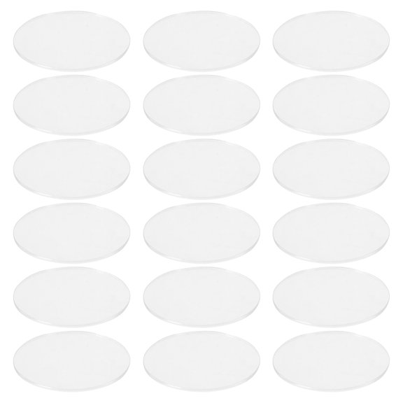 YUNLIGHTS Transparent ScratchResistant Flashlight Lens Reflector for Outdoor Use PC Material 5.6CM Dia 1.8MM Thickness