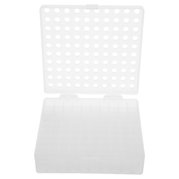 YUNLIGHTS Transparent Vial Washing Tray for 1.5ml and 2Ml Sample Vials with Optimized Drying Design