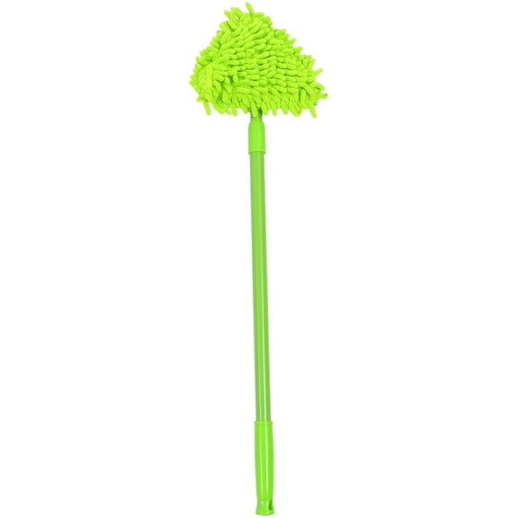 YUNLIGHTS Triangular Floor Mop with Telescoping Rod and Premium Chenille Head for Glass and Household Surfaces