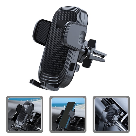YUNLIGHTS Universal Car Phone Holder Mount for Air Vent with Adjustable Angle and Scratch Protection