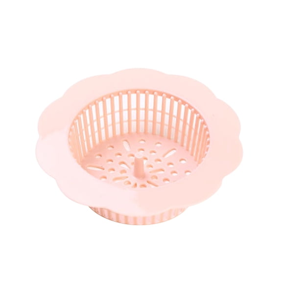YUNLIGHTS Plastic Sink Strainer Drains Flower Shaped for Kitchen Bathroom