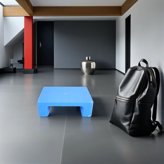 YUNLIGHTS Wear Resistant Plastic Storage Pallet with Stable Flat Surface for Warehouse and Basement