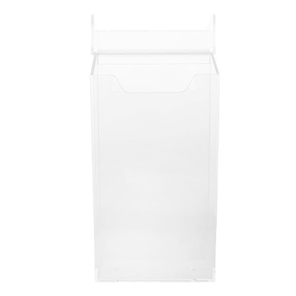 YUNLIGHTS Weatherproof Clear Brochure Box with Wall Mount for Outdoor Menu and Flyer Display
