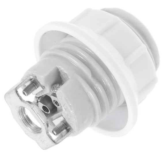 YUNLIGHTS White Ceramic Lamp Socket E14 Universal Replacement for Pendant Lights Wall Sconces