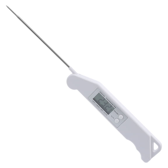 YUNLIGHTS Cooking Thermometer Folding Stainless Steel Probe for Home Use
