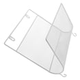 YUNLIGHTS Iron Wall Mounted Shelf White for Books Magazines Home Office ...