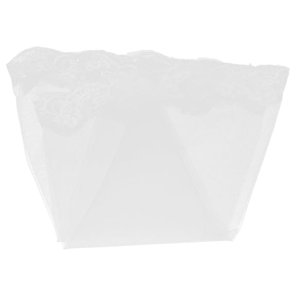 YUNLIGHTS wedding veil for women Hair Style Enhancement with Delicate Lace 1Pack