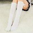 thumbnail image 1 of YUNLIUU Baby Knee High Socks Cotton School Uniform Socks Kids Soccer Socks Sports Socks Tube Cute Knee High Stocking for Toddler Kids Boys Girls 3-12 Years, 1 of 5