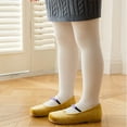 thumbnail image 1 of YUNLIUU Baby Toddler Girls Tights Cable Knit Leggings Cotton Solid Leggings Warm Thermal Stockings Pantyhose Winter Ankle Length Pants for Toddlers 4T, 1 of 7