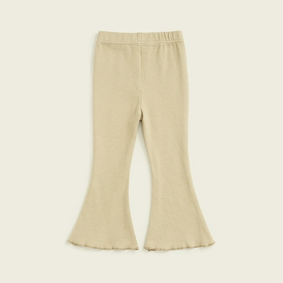 YUNLIUU Girls Leggings Toddler Footless Tights Lace Ruffle Tights Cotton Basic Leggings Knit Ribbed Tights Warm Winter Leggings Pants for New Years Gifts Size 11-12