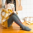thumbnail image 1 of YUNLIUU Girls Tights Toddler Knit Leggings Soft Cotton Stocking Stylish Leggings Warm Thermal Stockings Tights Pantyhose Winter Stocking Pants for Christmas Gifts Size 4-5, 1 of 6