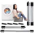 thumbnail image 1 of YUNMEIYI Extendable Furniture Appliances Rollers, Mover Tools with 24 Roller & Brake Equipment for Heavy Washing Dryer Machine Refrigerator for Mobile Wheels Strong Base Stand Hold Up to 660 lb, 1 of 7