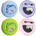 thumbnail image 1 of YUNOVA 2 Pack Hidden AirTag Holder with Safety Pin, Cute Cartoon Silicone AirTag Case Compatible with Apple AirTag 1st/2nd Gen for Kids Elderly Pets, 1 of 6