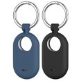 thumbnail image 1 of YUNOVA 2 Pack Premium Galaxy SmartTag2 Case with Keychain - Scratch-Resistant Silicone Cover & Anti-Lost Holder for Backpacks, Pet Collars, Luggage, 1 of 1
