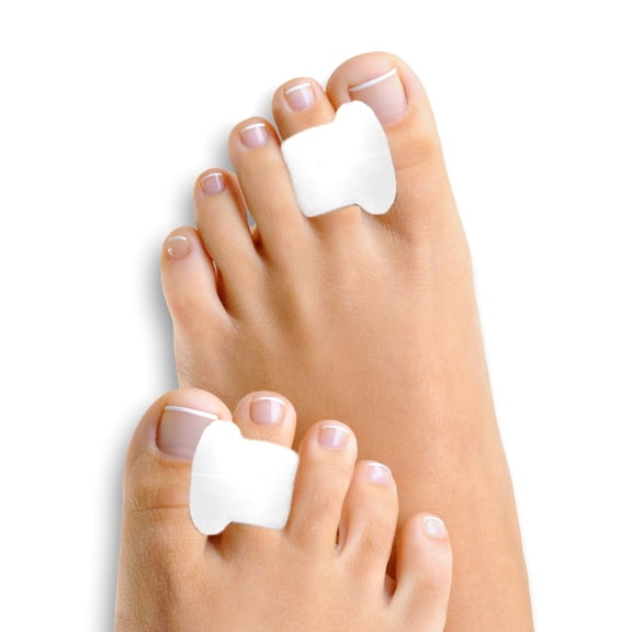 YUNOVA 20 Pack Gel Toe Separators for Overlapping Toes & Bunions, Soft Silicone Toe Spacers for Women Men, Universal Fit for Yoga/Running Shoes, Reusable Bunion Corrector