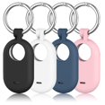 thumbnail image 1 of YUNOVA 4 Pack Samsung SmartTag2 Accessory Kit - Durable Silicone Holder with Quick-Release Keychain | Protective Tracking Case for Wallet, Suitcase, Child's Backpack, 1 of 1