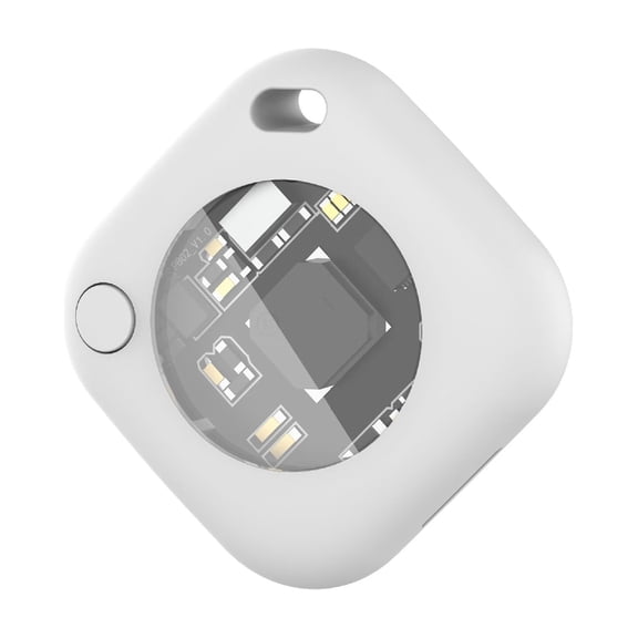 YUNOVA Air Tracker Tag, Compatible with Apple Find My Network, Worldwide Bluetooth Item Locator with Left Behind Alerts & Play Sound for Keys, Wallet, Luggage, Backpack (iOS Only)