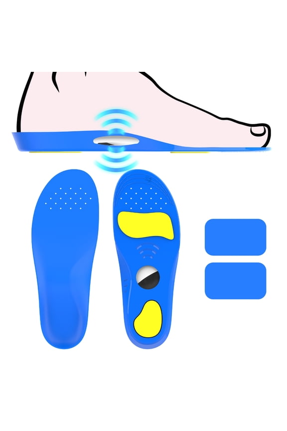 AirTag Shoe Insoles for Kids & Seniors, Anti-Lost GPS Tracker Inserts with Adjustable Holder, Free Cutting Design for Custom Fit, Comfortable & Discreet Safety Device for Children & Elderly
