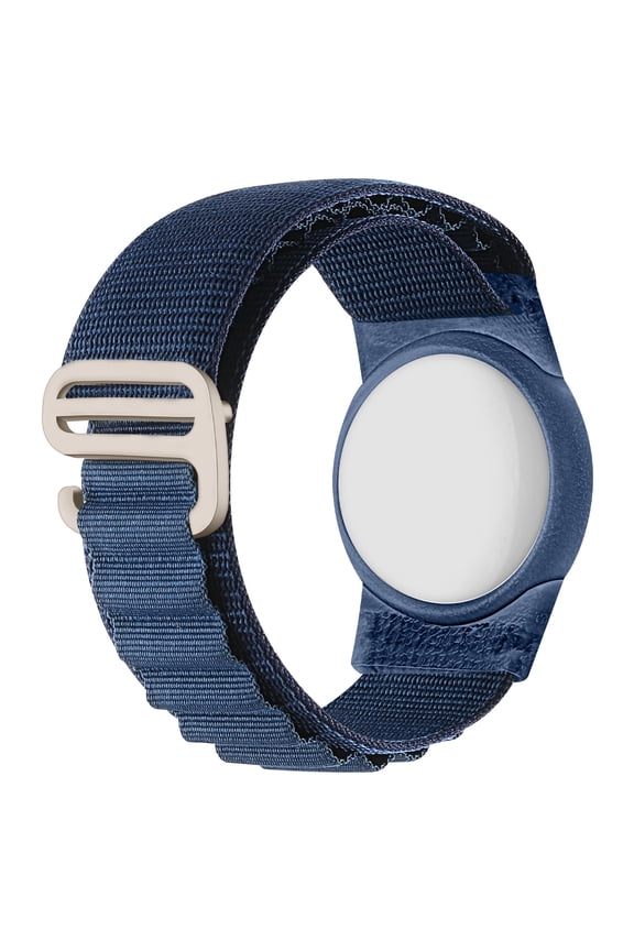 AirTag Strap with Secure G-Hook, Rugged Alpine Loop Compatible with Apple AirTag, Lightweight Nylon Band for Hiking, Running, Anti-Loss Tracking