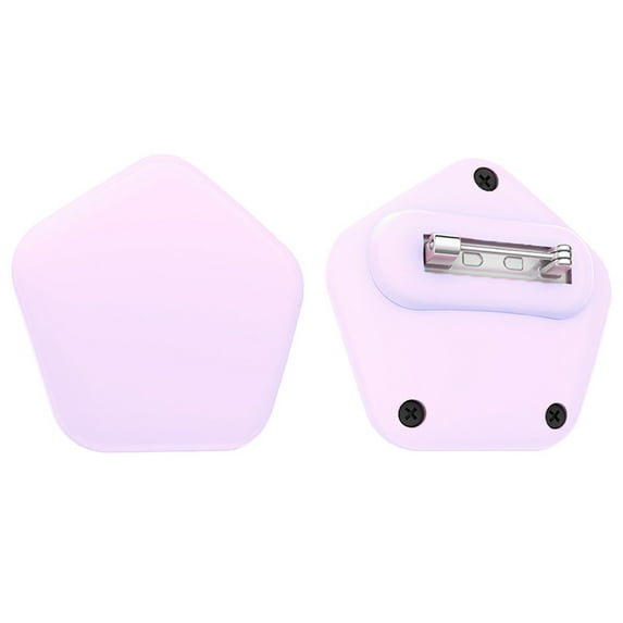 YUNOVA Hidden AirTag Holder Pin - Discreet Tracker Case for Kids, Elderly & Pets, Shockproof Silicone Cover with Secure Clip, Waterproof & Lightweight Design