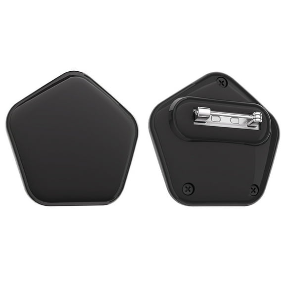 YUNOVA Hidden AirTag Holder Pin - Discreet Tracker Case for Kids, Elderly & Pets, Shockproof Silicone Cover with Secure Clip, Waterproof & Lightweight Design