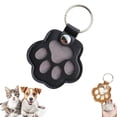 thumbnail image 1 of YUNOVA Pet Fur Keychain with Photo Slot, Paw Print Memorial Keepsake Keychain, Refillable Pet Hair Collector for Keys, Gift for Pet Owners Who Lost a Dog or Cat, 1 of 7