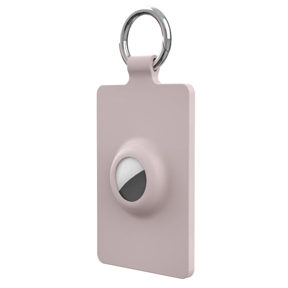 YUNOVA Silicone Tesla Key Card Holder with AirTag Slot, Dual Card Protective Case with Keychain, Compatible with Tesla Model 3 Y S X Cybertruck & Apple AirTag