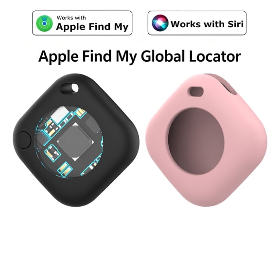 YUNOVA Smart GPS Tracker Compatible with Apple Find My Network, U1 Chip IPX6 Waterproof Tracker with 12-Month Battery, Item Locator for Keys Luggage Pet