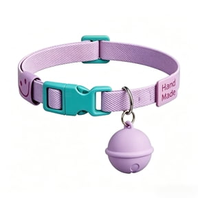 YUNOVA Waterproof Pet GPS Tracker, Mini Bell Shaped Dog Cat Collar Locator No Monthly Fee Compatible with iOS Android HarmonyOS