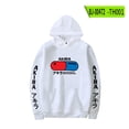 thumbnail image 1 of YUNQI Anime Akira Good for Health Bad for Education Printed Hoodies Pullover Men Fashion Cool Casual Sweatshirt, 1 of 5