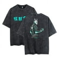 thumbnail image 1 of YUNQI Kaiju No. 8 T-Shirt Crewneck Print Casual Pure Cotton Novelty Tees Unisex, 1 of 5