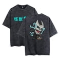 thumbnail image 1 of YUNQI Kaiju No. 8 T-Shirt Crewneck Print Casual Pure Cotton Novelty Tees Unisex, 1 of 5