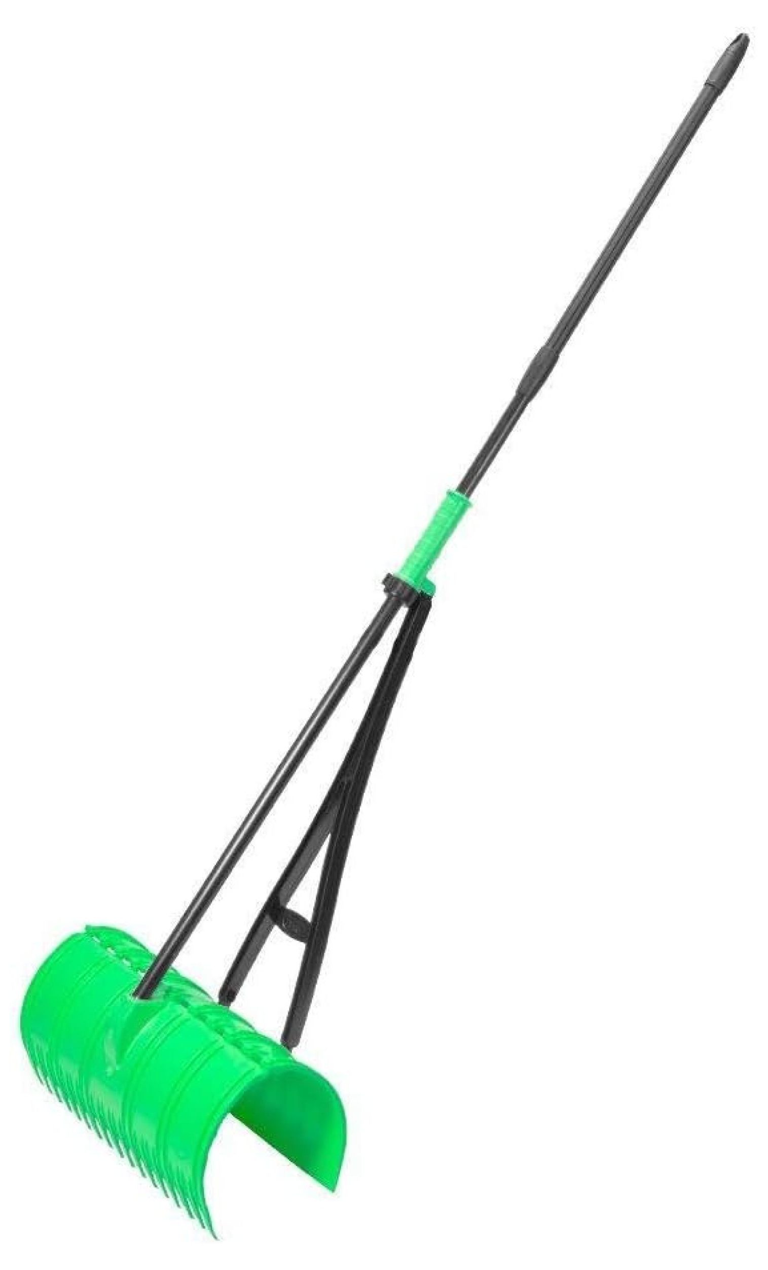 YUNTIE Back Saving Garden Rake ― Leaf Rakes for Gardening ― Leaf Picker