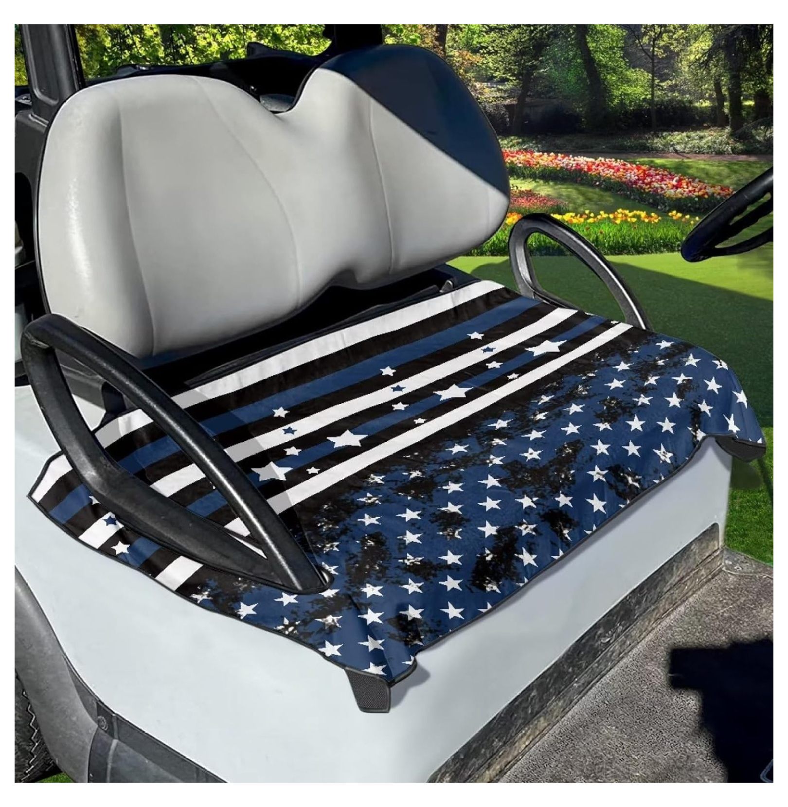 YUNTIE Golf Cart Seat Cover Towel Seat Covers for Golf,Universal Fit