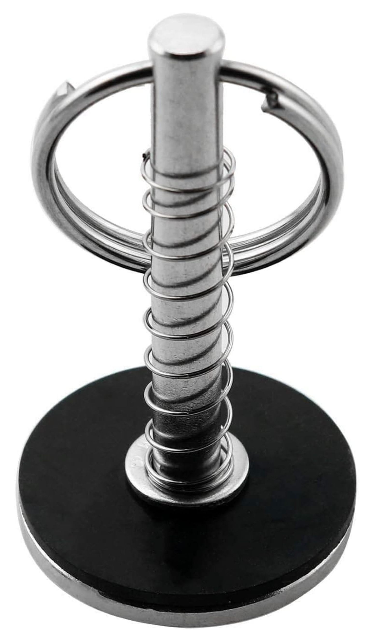 316 Stainless Steel Hatch Cover Pull Handle With Spring Button – For Boat & Yacht (1/4" Dia, 2-1/8" Length) - View #9