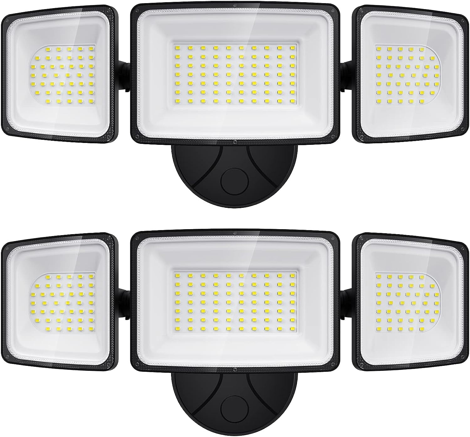 YUNWEN 100W Flood Lights Outdoor, 2 Packs Outdoor Security Lights