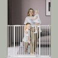 YUNWEN Extra Wide Baby Gate Ultra Narrow Spacing 30.1177.36" Pressure