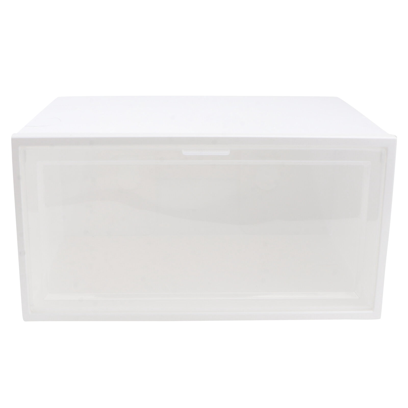 Shoe Display Stackable YUNXNK Shoe Display Cabinet Stackable Storage Box - Walmart.com