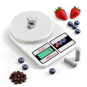YUOFD Digital Food Scale, Kitchen Scale in Grams and Ounces, 0.1g Precision with LCD Display for Cooking and Baking