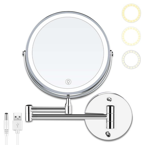 Lighted Magnifying Makeup Mirrors