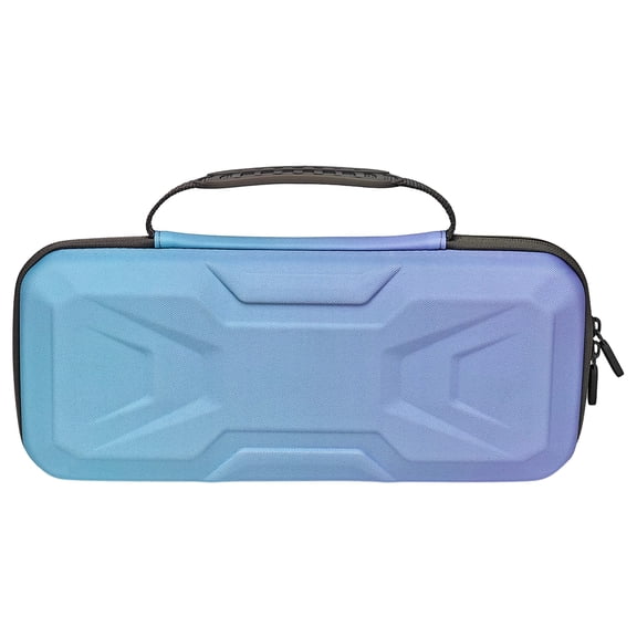 YUOY All-in-One Accessories Kit for PlayStation Portal, Included EVA Carrying Case for PS5 Protal, Hard PC Protective Cover, 2 Screen Protectors & 2 Pairs Thumb Caps, Blue
