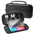 thumbnail image 1 of YUOY Carrying Case for Nintendo Switch 2 (2025) – Protective Travel Handbag with 2 HD Screen Protectors, 10 Game Card Slots, Hard Shell & Soft Interior (Black), 1 of 7