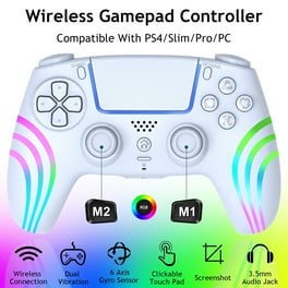 QRD Spark N5 Wireless Controller For PS5, PS4, PS3, PC, IOS, Android - Hall Effect Joystick, Touchpad, Gyro, Back Buttons