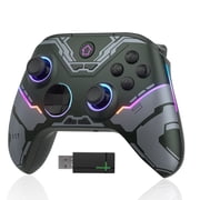YUOY Wireless Controller for Xbox One X/S & Series X/S & PC with RGB Light, Programmable, Turbo, Motion Sensor, Dual Vibration - War Robots